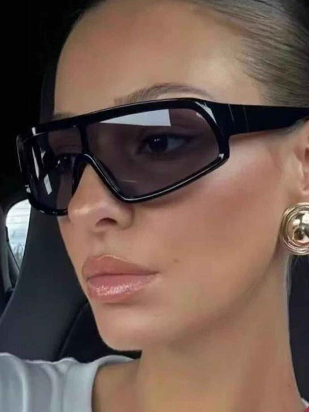 Retro Large Frame Outdoor Sport SunGlasses